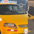 Un operativo con drones permitió identificar el taxi involucrado.
