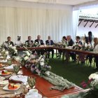 La reunión de exportadores y empresarios de Ecuador con la misión de Emiratos Árabes Unidos.