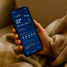 Una noche fría en Guayaquil: 22 °C bastaron para sacar la cobija y revisar el clima con asombro.