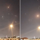 Explosiones en Doha y defensa antiaérea en acción durante el ataque iraní contra la base de Al Udeid