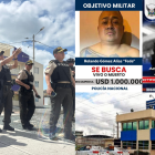 Policías y militares podrían recibir un millón de dólares de recompensa si encuentran a alias Fede, quien al igual que Adolfo Macías se escapó de la Penitenciaría del Litoral.