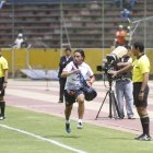 El fisioterapeuta Leandro Simbaña llegó a El Nacional en 1998.