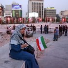 Fotografia de la plaza Hafte-Tir en Teherán.