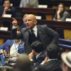 El asambleísta de ADN Andrés Castillo presenta datos sobre la situación de adolescentes infractores.