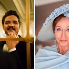 Pedro Pascal, actor chileno-estadounidense de 50 años, y J.K. Rowling, escritora británica de 59 años