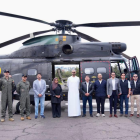 Omar Sultan Al Olama y su delegación sobrevolaron Urcuquí para analizar su potencial agrícola y energético