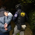 Detención de un hombre vinculado al Tren de Aragua este martes 24 de junio de 2025, en Santiago (Chile).