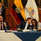 El presidente de la Judicatura Mario Godoy compareció ante la Comisión de Fiscalización de la Asamblea.