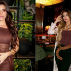 Naiza y Andreina Bravo utilizan con frecuencia el color mocha mousse.