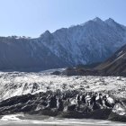 Fotografía de un glaciar de Pakistán.