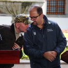 Quito. Los ministros Gian Carlo Loffredo y John Reimberg brindaron detalles sobre la captura de alias Fito.