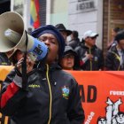 Sindicalistas y docentes demandan la inconstitucionalidad de la Ley de Integridad Pública.