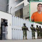 Daniel Salcedo, preso por delincuencia organizada, rinde su testimonio anticipado por el crimen de Fernando Villavicencio, este 27 de junio de 2024.