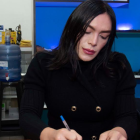 Daniella Reyes Rubio, mujer trans, trabaja en la Asamblea. Es ejecutora de gestión en la unidad de bienes y existencias.