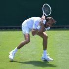 Medvedev, actual # 9 ATP, fue la sorpresa del día al caer contra el francés Benjamin Bonzi por 7-6 (2), 3-6, 7-6 (3) y 6-2.