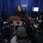 Carolina Jaramillo, vocera del Gobierno, durante un encuentro con medios de comunicación este 30 de junio de 2025.