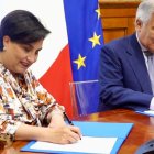 Los cancilleres de Ecuador, Gabriela Sommerfeld, y de Italia, Antonio Tajani, firmaron un memorando con el que el Gobierno de Roma permitirá el ingreso de trabajadores ecuatorianos a su país.