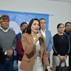 La excandidata presidencial Luisa González reaccionó al testimonio de Daniel Salcedo sobre asesinato de Fernando Villavicencio.
