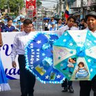 En el sector de El Cisne 2 se realizó un pregón estudiantil para dar inicio a las fiestas por los 490 años de fundación de Guayaquil.