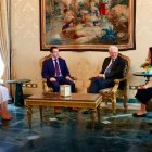 Daniel Noboa mantuvo reuniones clave en Roma para fortalecer la cooperación entre Ecuador e Italia