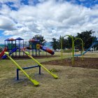 La intervención del parque abarcó 6.284 metros cuadrados de espacio público.