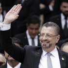 Fotografía del presidente de Costa Rica, Rodrigo Chaves.