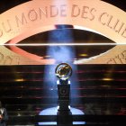 Presentación del trofeo de la Copa Mundial de Clubes de la FIFA.