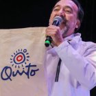 La marca de la ciudad de Quito.