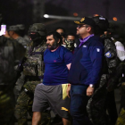 El ministro John Reimberg presentó al narcotraficante Adolfo Macías, tras la recaptura del capo.