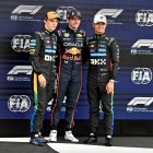 Lando Norris (i) figuró entre los mejores de Silverstone desde las pruebas y entenamientos. En la foto, durante la clasificación.