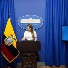 La vocera de Carondelet, Carolina Jaramillo, habló sobre el Quinto Puente.