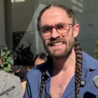 Pedro Bermeo, representante de Yasunidos, habla sobre la acción de protección colocada contra el Estado, el 7 de julio del 2025.