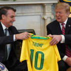 Donald Trump y Jair Bolsonaro mantienen una estrecha afinidad ideológica