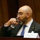 El presidente del Consejo de la Judicatura Mario Godoy estuvo en la Asamblea el 7 de julio de 2025.