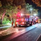 Personal del Cuerpo de Bomberos de Guayaquil acudieron al sitio para atender la emergencia.