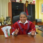 Luis Chango mostró su descontento con el arbitraje en la LigaPro 2025.