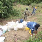En un sector despoblado se cometió el crimen de cuatro hombres que habrían estado robando combustible.