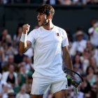 El español celebró eufórico tras vencer a Norrie y demostrar un nivel superior, digno de una campeón defensor.