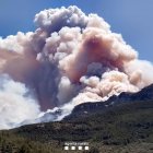 El incendio forestal de Paüls (Tarragona) afecta ya a cerca de 2.900 hectáreas de masa forestal hasta el momento.