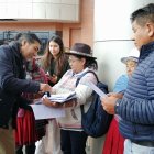 Organizaciones sociales presentaron una medida cautelar contra el Ministerio del Ambiente para dejar sin efecto la licencia ambiental otorgada al proyecto Loma Larga.