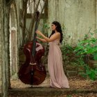 La artista Geovanna Badaraco forma parte de Manteca Latin Jazz Project junto con el percusionista Raúl Chávez.