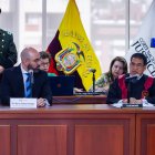 José Suing, presidente encargdo de la Corte Nacional, renueva su confianza a Mario Godoy.