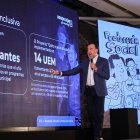 El alcalde de Quito, Pabel Muñoz, hizo su rendición de cuentas del 2024 en el Salón de la Ciudad.