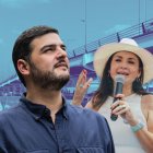 El alcalde reaccionó a la paralización de la obra por parte de la Prefectura.