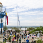 Vista del Cerro Santa Ana, donde Francisco de Orellana consolidó en 1538 uno de los hitos clave de la fundación de Guayaquil.