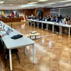 En la Corte Nacional de Justicia se realiza la audiencia de juicio para seis personas acusadas de delincuencia organizada.