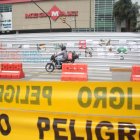 La construcción del paso elevado en Ceibos.