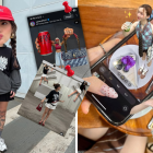 Cuando tu creatividad no cabe en la pantalla... o tu cabeza tampoco. Así se ven las últimas tendencias de Instagram: Phone Exit, Pop Head Trend y otras.