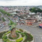 Vista de la ciudadela La Alborada, uno de los sectores del norte de Guayaquil que pertenece a la parroquia Tarqui, la más grande de la ciudad.