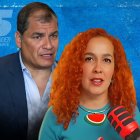Alondra Santiago tuvo un roce con el líder máximo de la Revolución Ciudadana, el expresidente Rafael Correa.